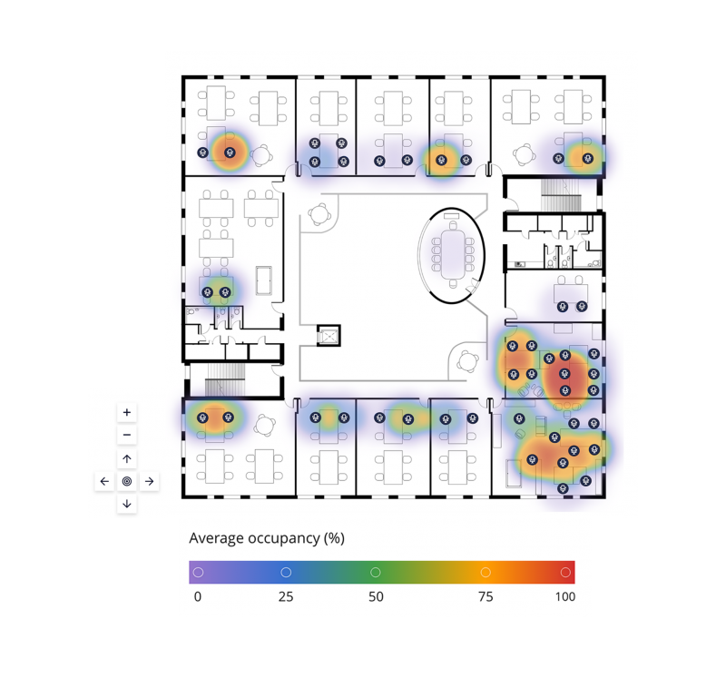 GemEx Workspace TV Mode - Occupancy Monitoring