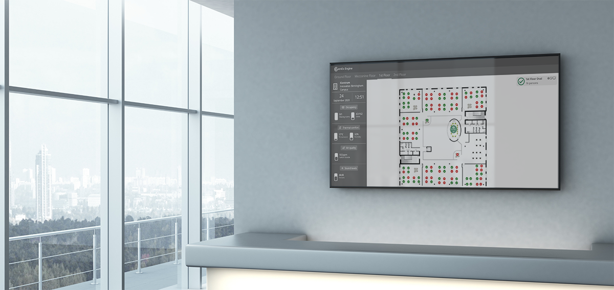 GemEx Workspace TV Mode - Occupancy Monitoring